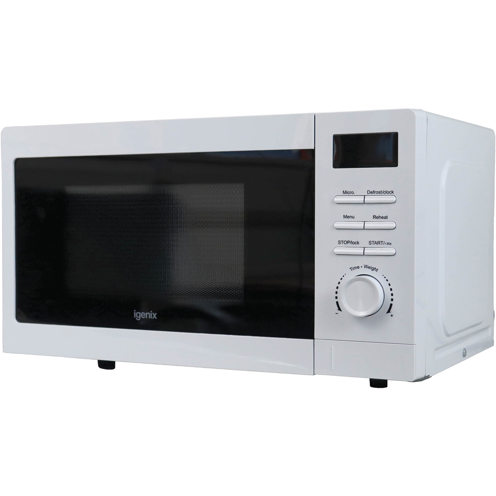 Igenix IGMS02080W White 20L Digital Microwave 800W Image 2