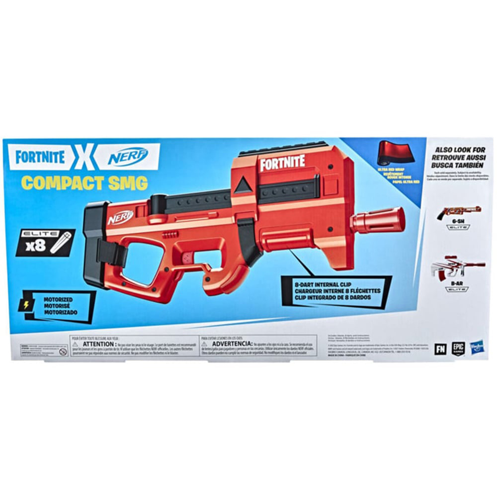 Nerf Fortnite Compact SMG Dart Blaster with 8 Darts Image 3