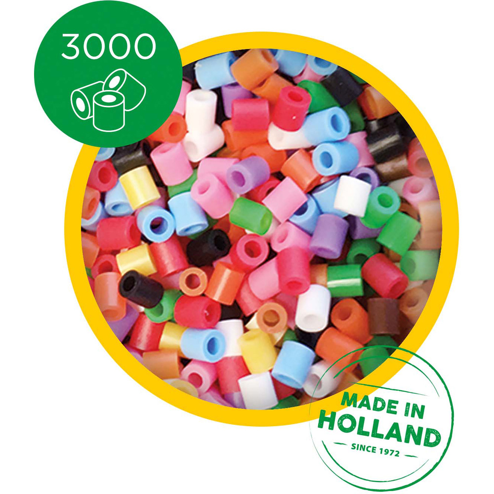 SES Creative Beedz Mix Basic Iron On Beads 3000 Piece Image 2