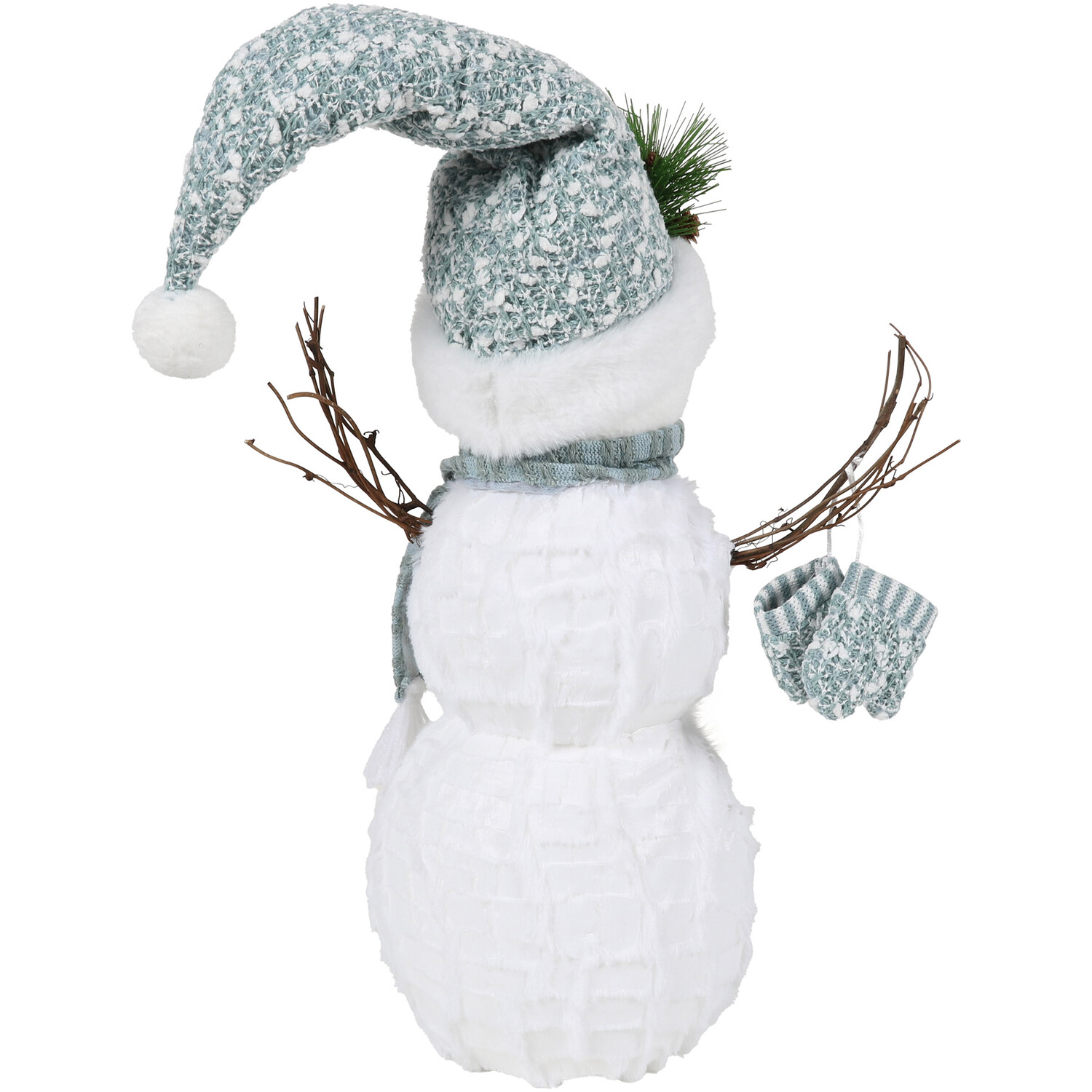Festive Winter Snowman Decoration Image 4