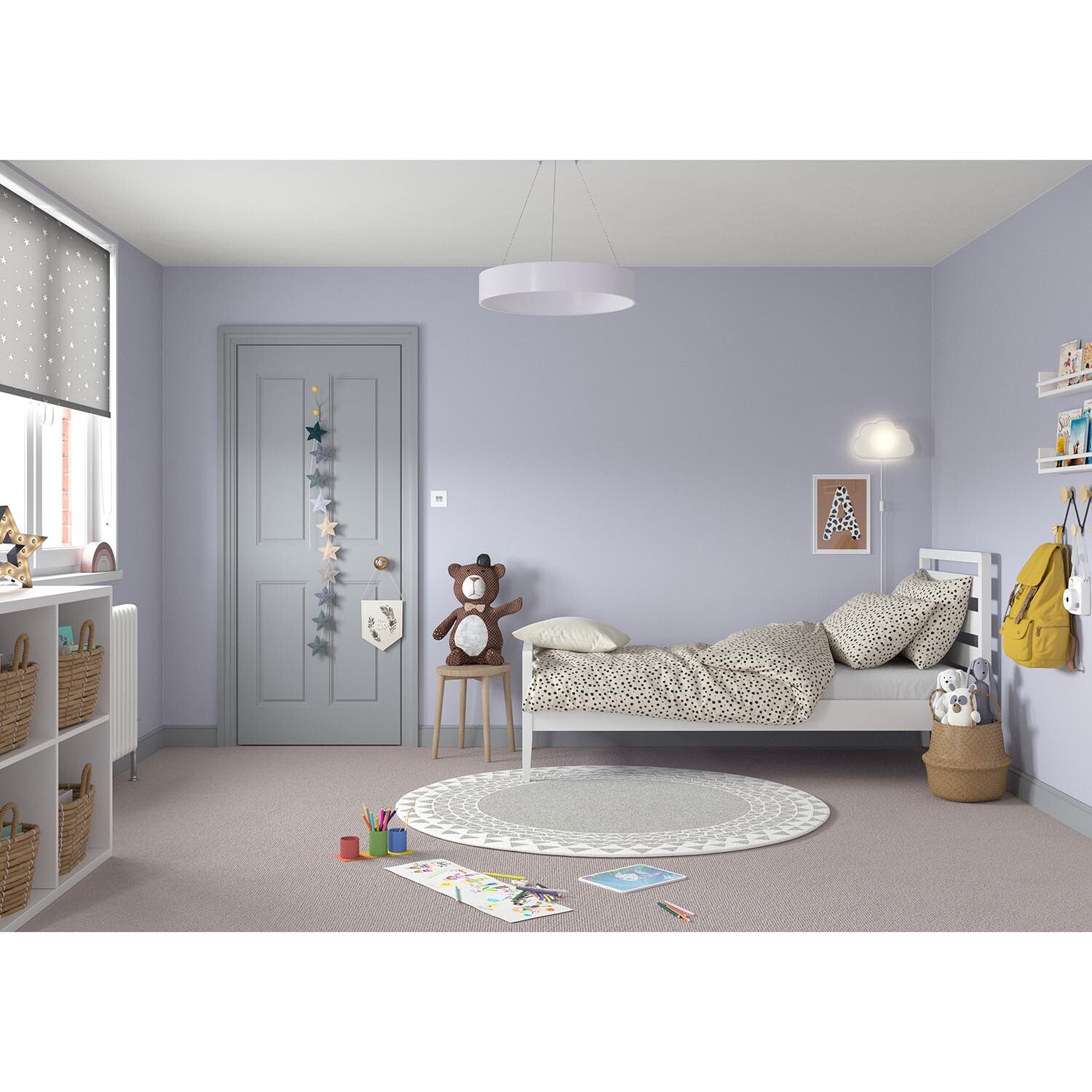 Dulux Walls & Ceilings Lavender Quartz Matt Emulsion Tester Paint 30ml Image 4