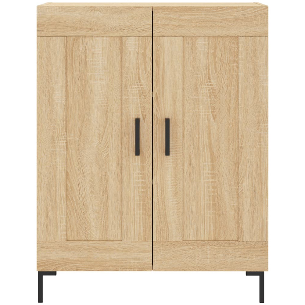 vidaXL 2 Door Sonoma Oak Sideboard Image 5