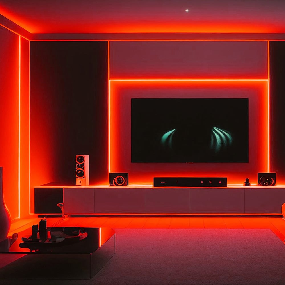Ener-J Smart Red LED Strip Lights 5m Image 3