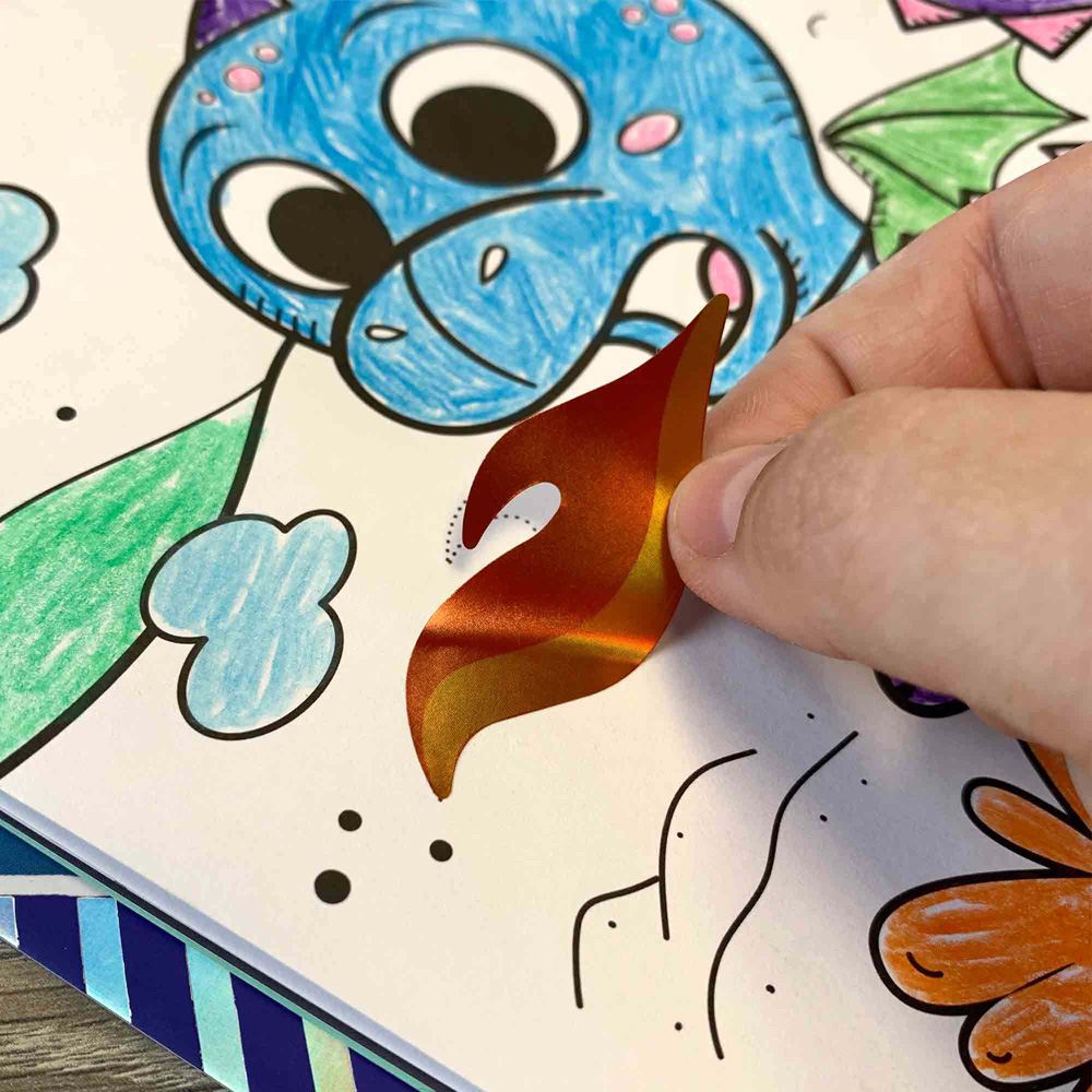 SES Creative Metallic Activity Colouring Book Image 4