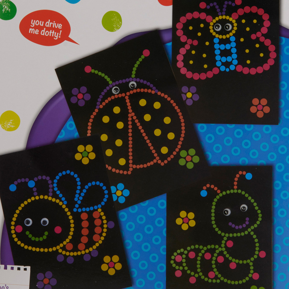 Single Wilko Dotty Art Set 4 Pack 2 in Assorted style Image 5