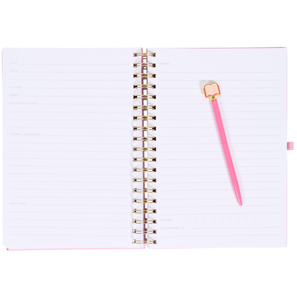 Reading Journal Set Pink Image 3
