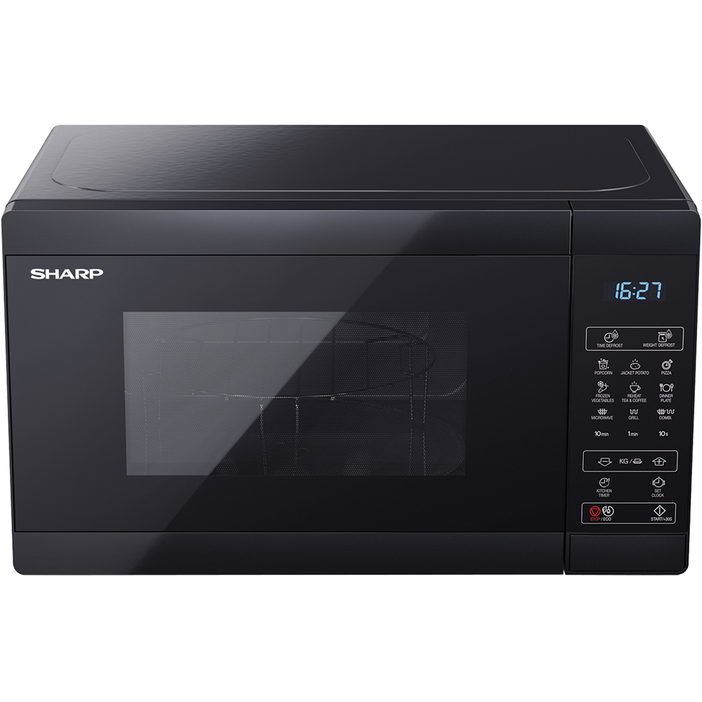 Sharp SP2020 Black 20L Electronic Control Microwave with Grill Image 3