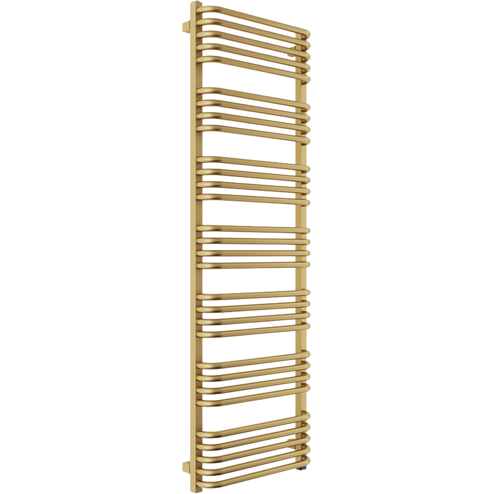 Terma Alex One 2728BTU Brass Electric Towel Rail 1580 x 500mm Image 1