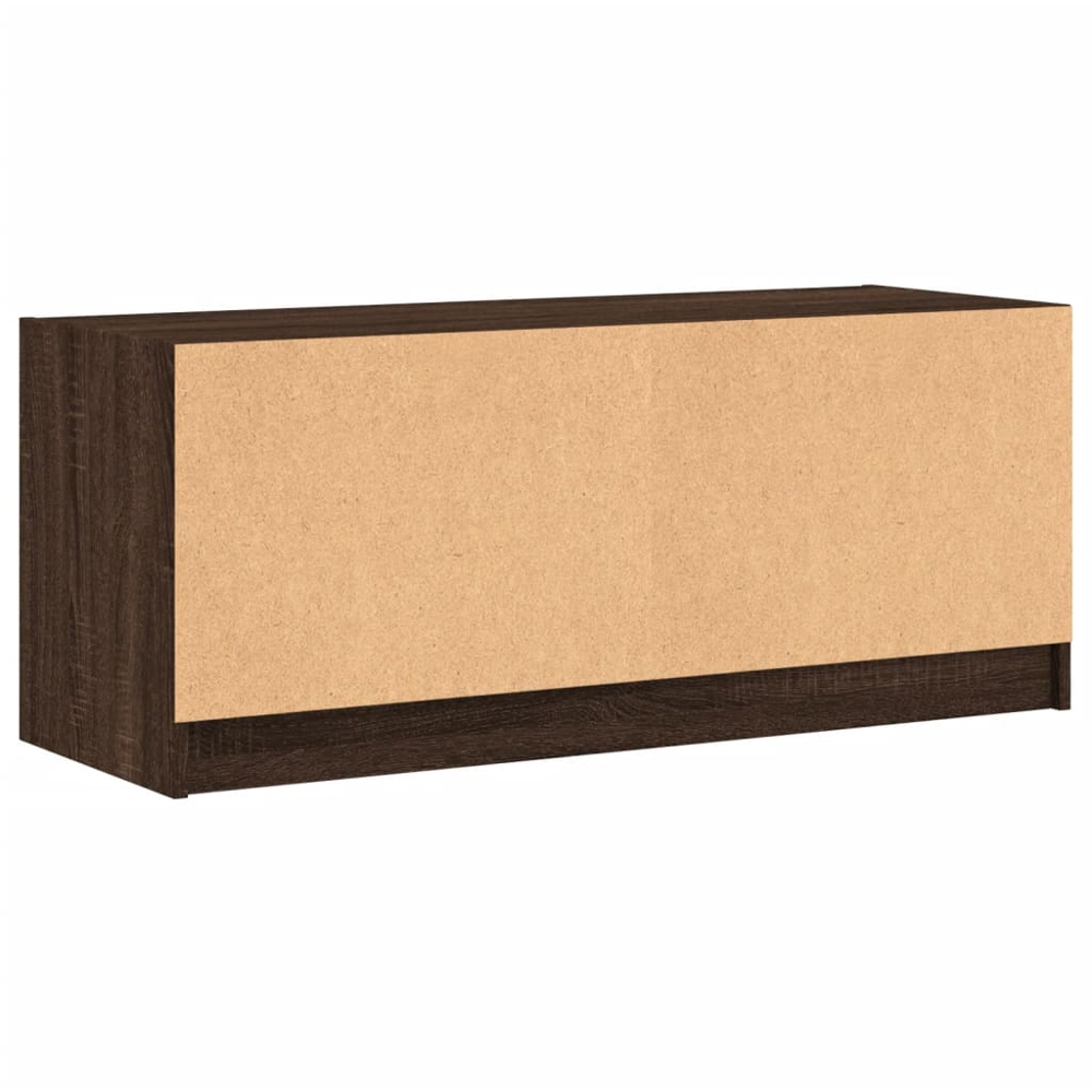 vidaXL 2 Door Brown Oak TV Cabinet Image 8