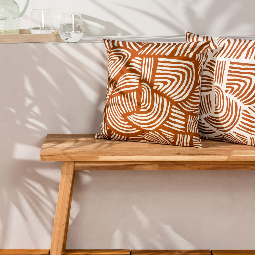 furn. Dunes Brick Polyester Filled Outdoor Cushion Image 2