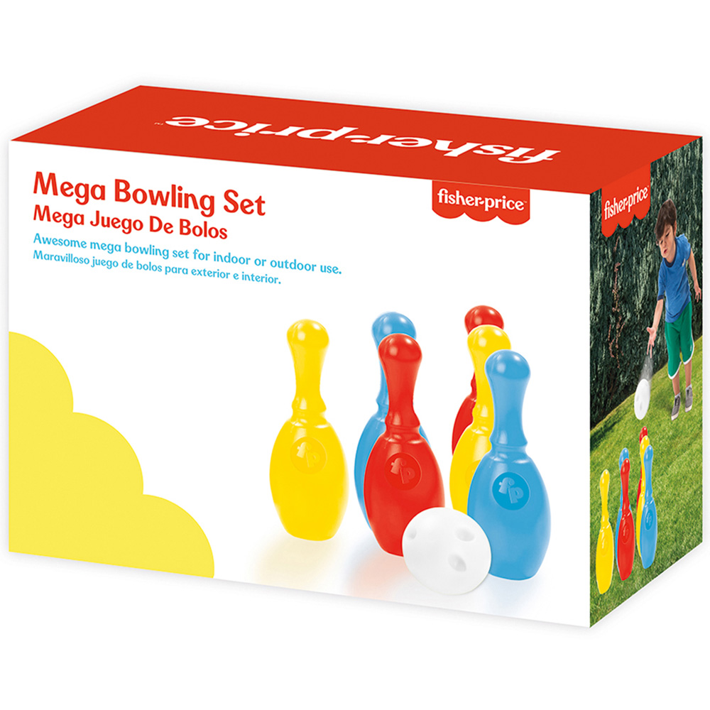 Dolu Fisher Price Kids Mega Bowling Toy Set Image 3