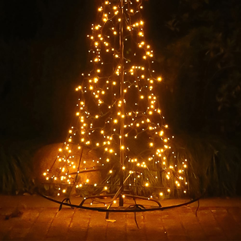 Xmas Haus 720 Copper Gold LED Gold Tree 8.2ft Image 2