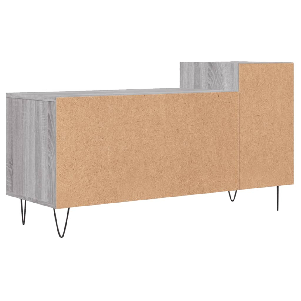 vidaXL 2 Door 3 Shelf Grey Sonoma TV Cabinet Image 7
