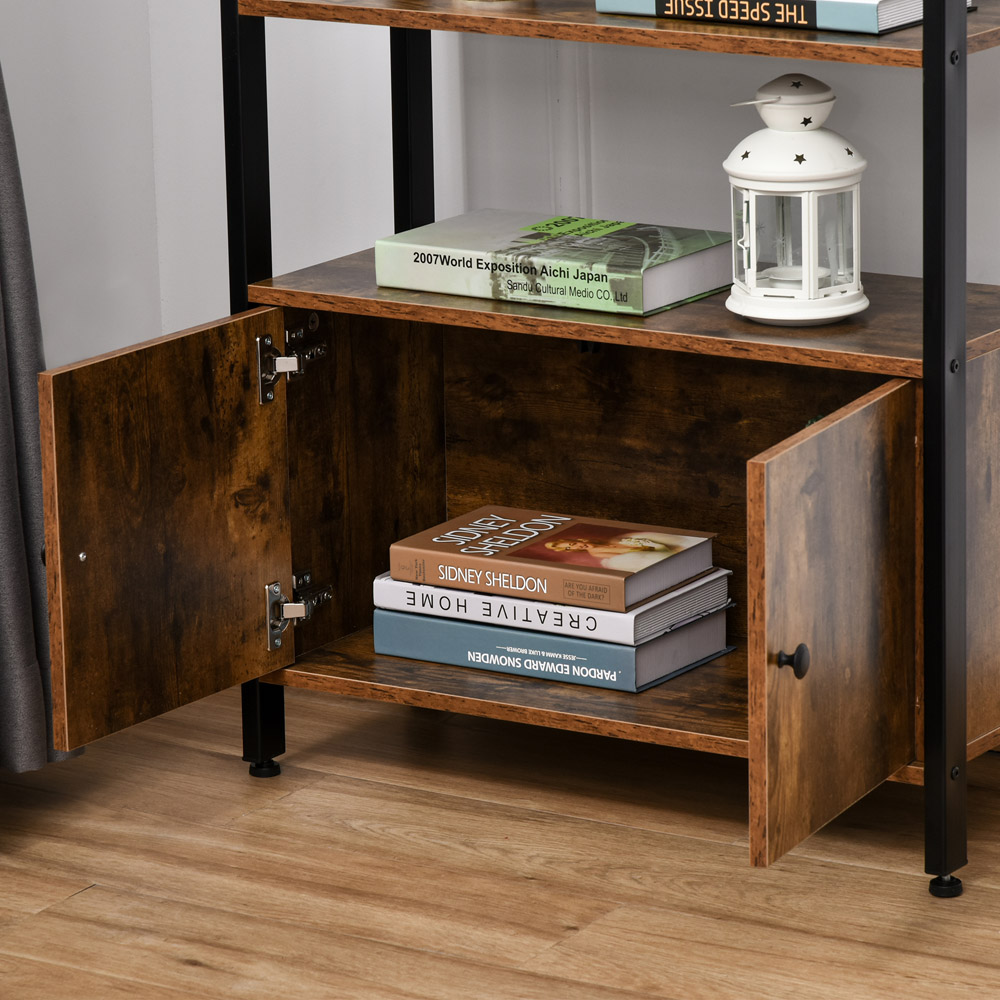 HOMCOM Industrial Style Shelving Unit Image 6