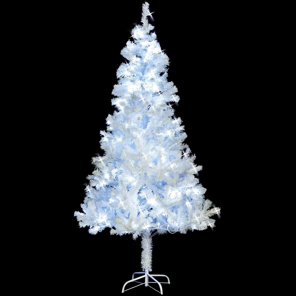 Shatchi Cool LED Pre Lit Alaskan Pine Artificial Christmas Tree 12ft Image 4