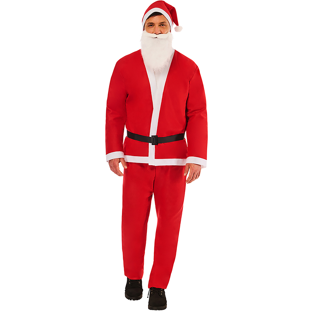 Rubies Adult Men's Santa Christmas Costume Medium Image 5