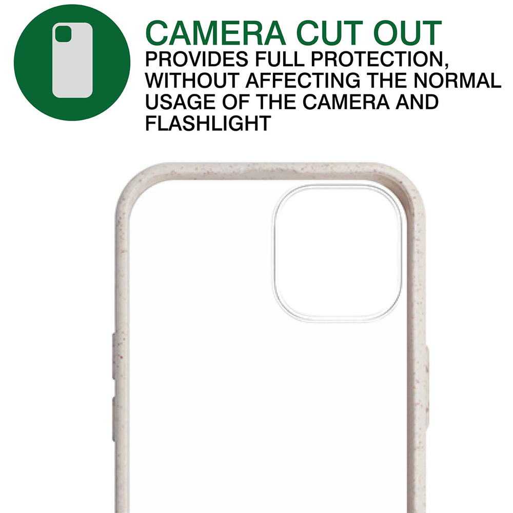 MiTEC White Trim Bioplastics iPhone 13 Pro Phone Case Image 4