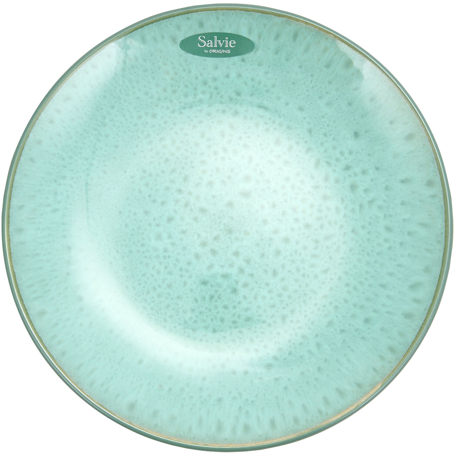 Salvie Reactive Glaze Plate - Sea Green Image 3