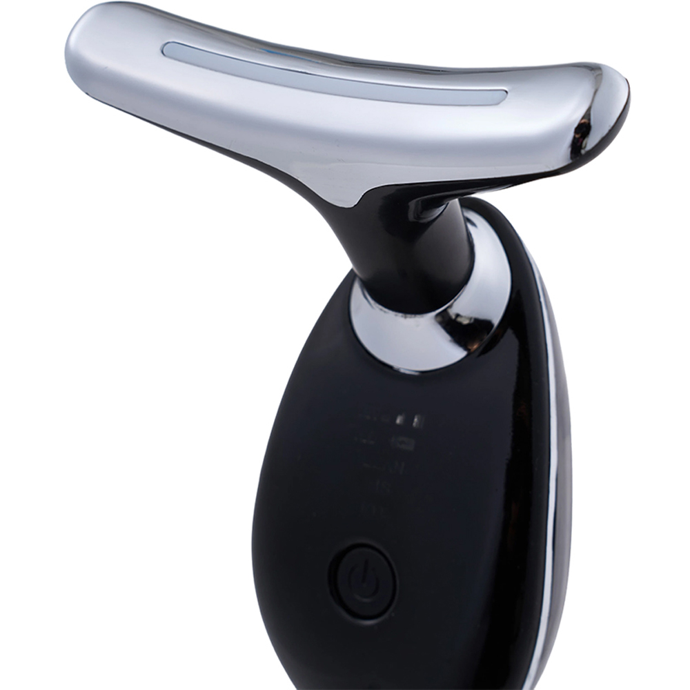 Living and Home 3-in-1 Black Face and Neck Sculpting Tool with Tri-Light Therapy 2.5W Image 3