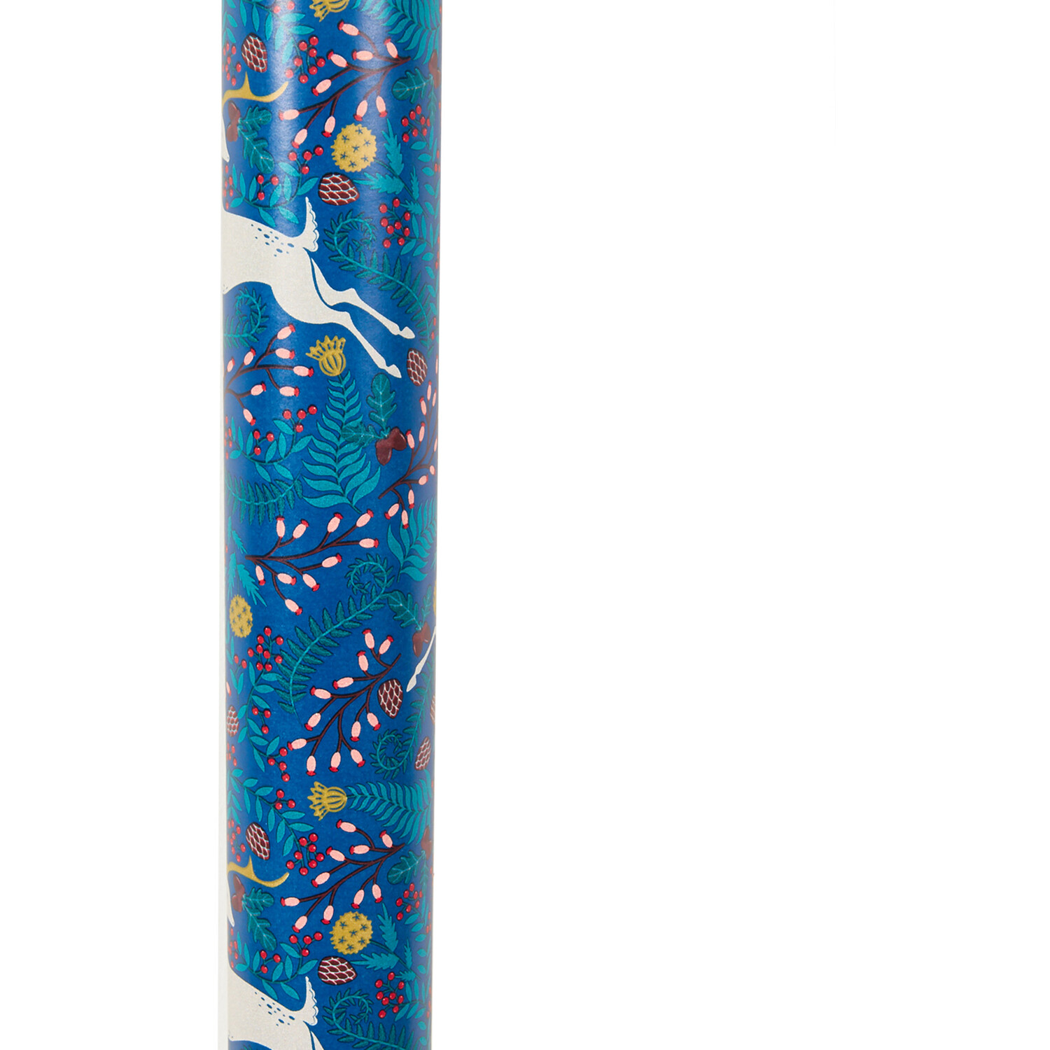 Regal Holly Gift Wrap 4m - Blue Image 6