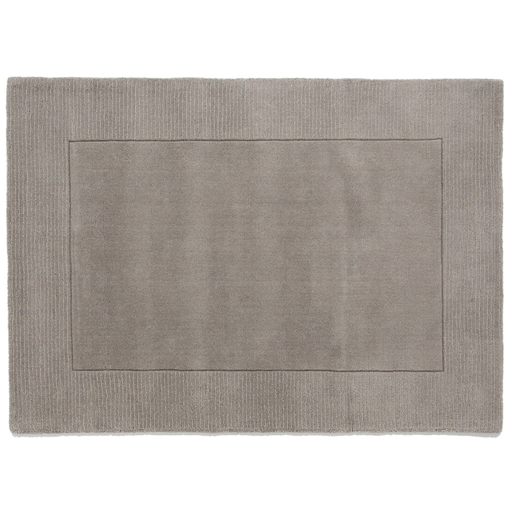 Esme Silver Wool Rug 160 x 230cm Image 1