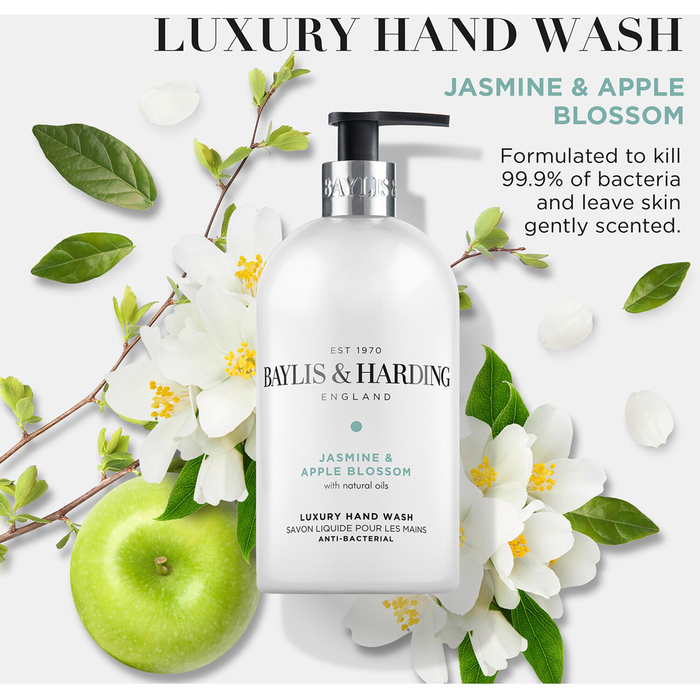 Baylis & Harding Luxury Hand Wash Jasmine and Apple Blossom Image 3