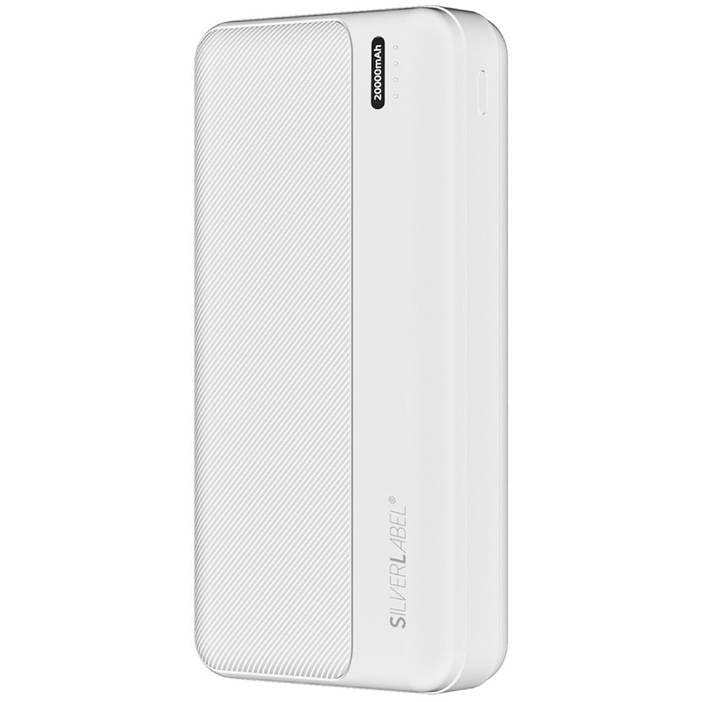 SilverLabel E71022255 White PD Power Bank 20000mAh Image 1