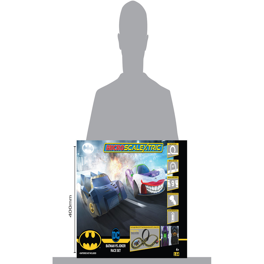 Scalextric Batman vs Joker Battery Powered Race Set Image 7