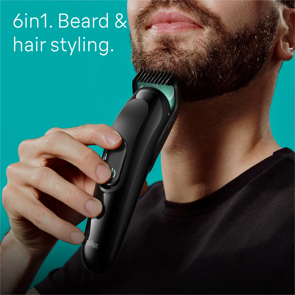 Braun 3 MGK3421 AIO 6-in-1 Grooming Trimmer Image 3
