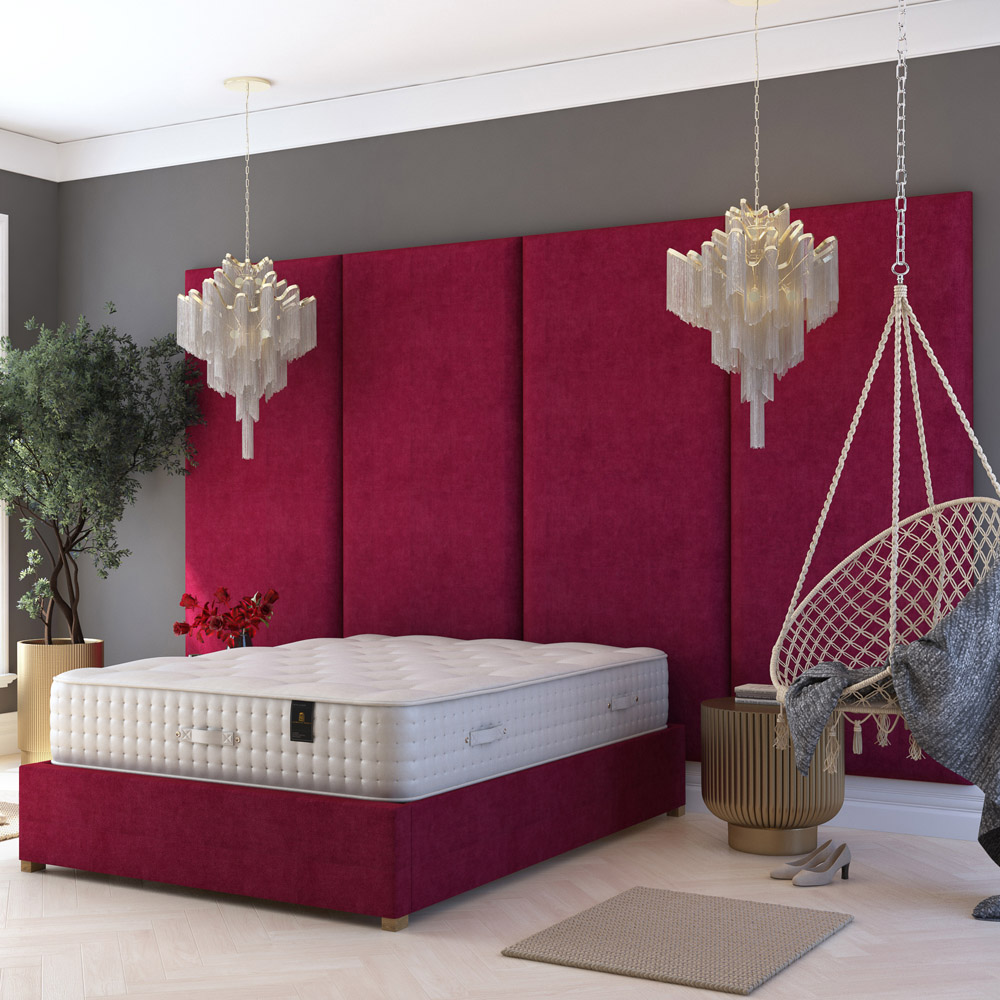 Aspire Furniture Laurence Llewelyn-Bowen Luxury Natural King Size 3000 Pocket Sprung Mattress Image 4