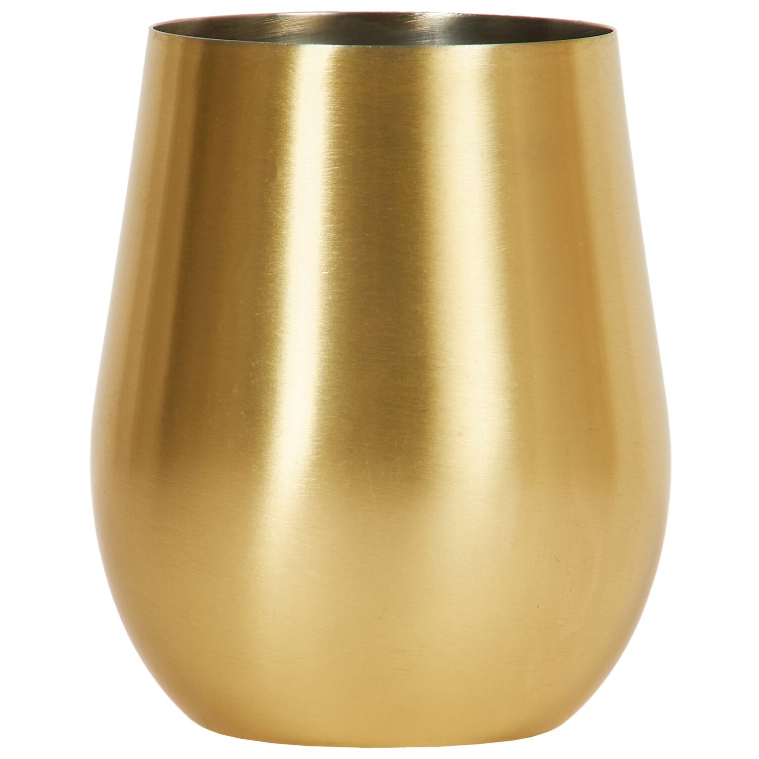 Brushed Gold Tumbler - Gold Image 1