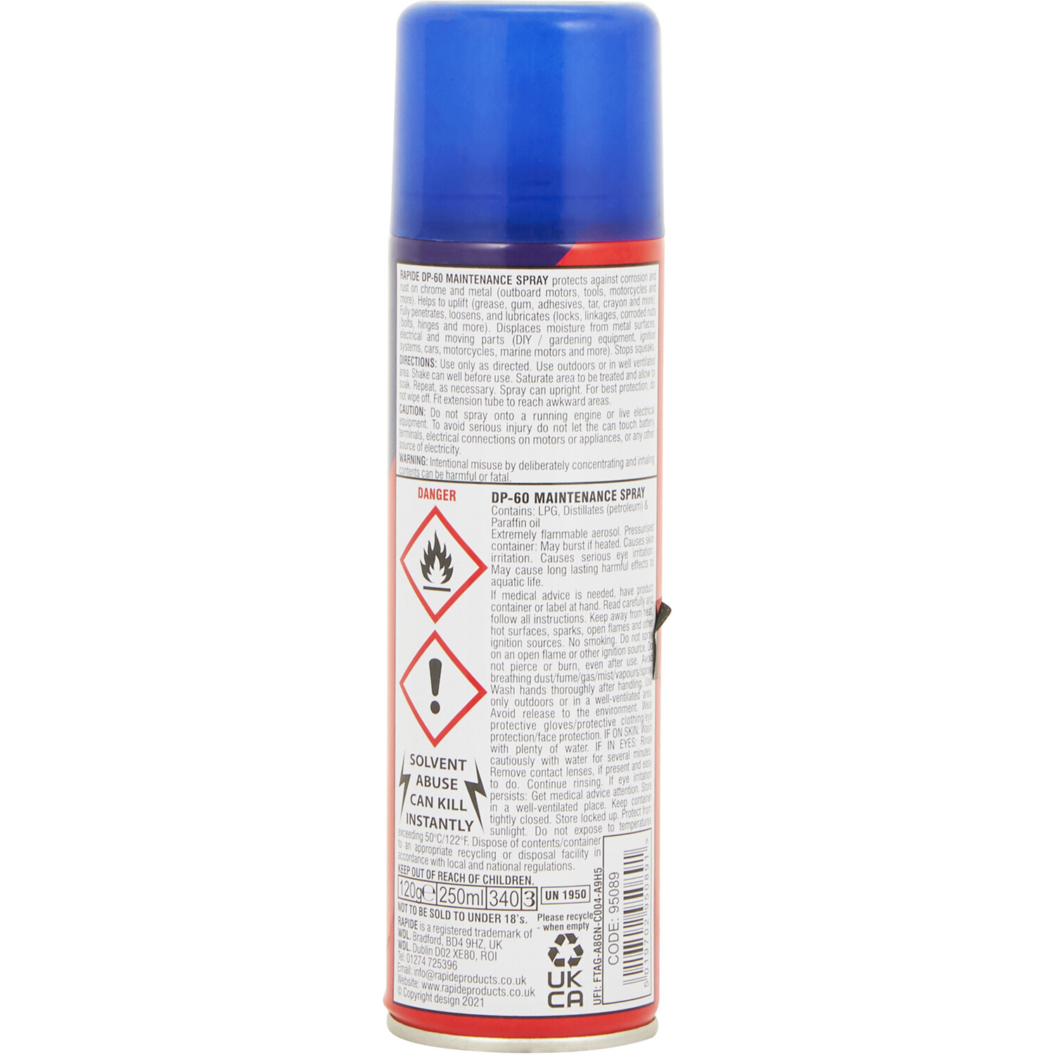 DP60 Penetrating Maintenance Spray Image 2