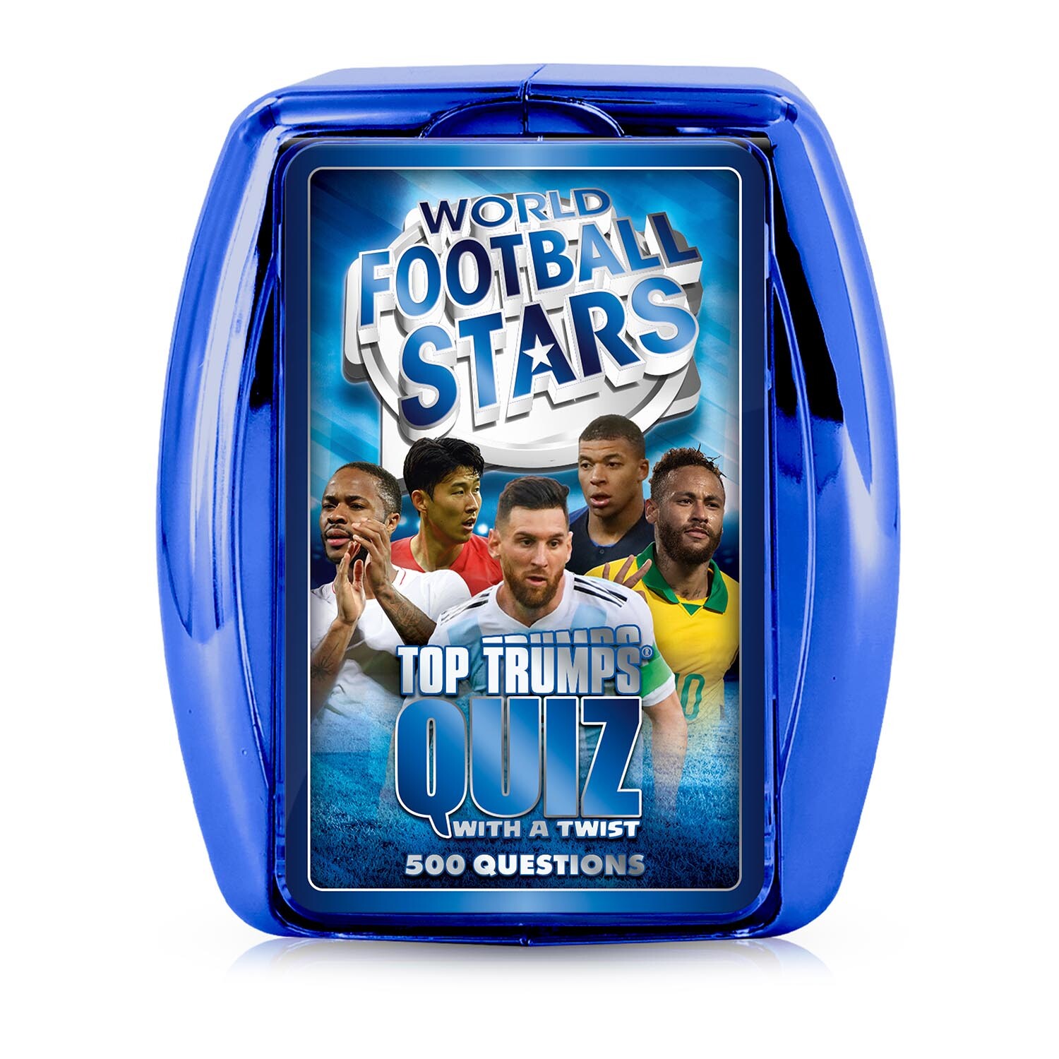 Top Trumps Quiz: World Football Stars - Blue Image 1