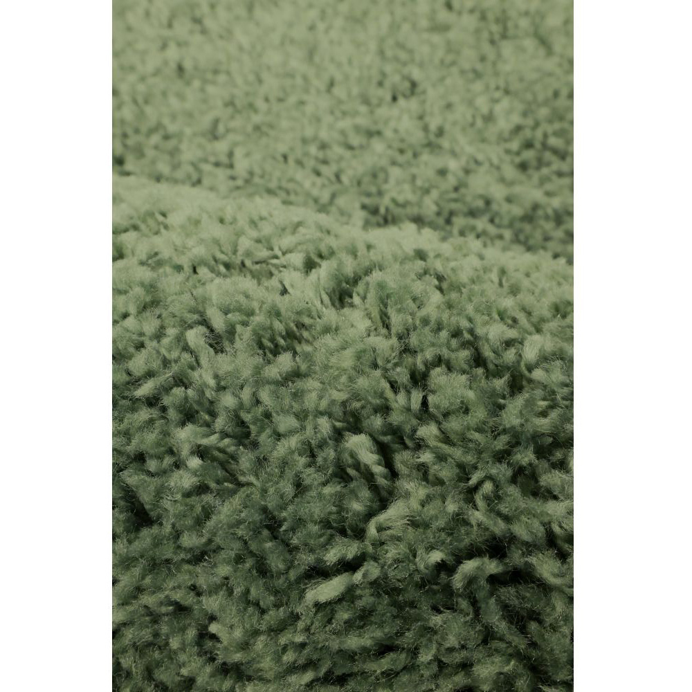 Homemaker Jazz Sage Green Shaggy Rug 80 x 150cm Image 3