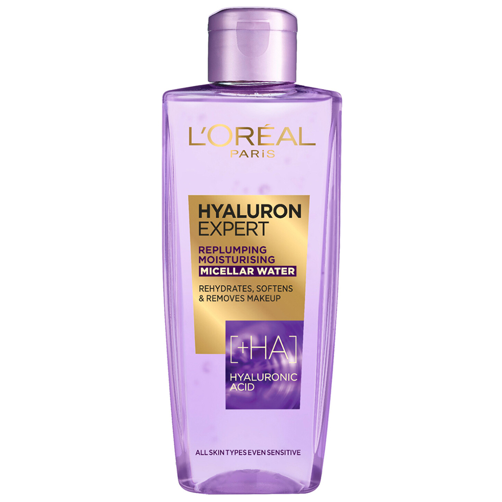 L'Oreal Paris Hyaluron Expert Replumping Moisturising Micellar Water 200ml Image