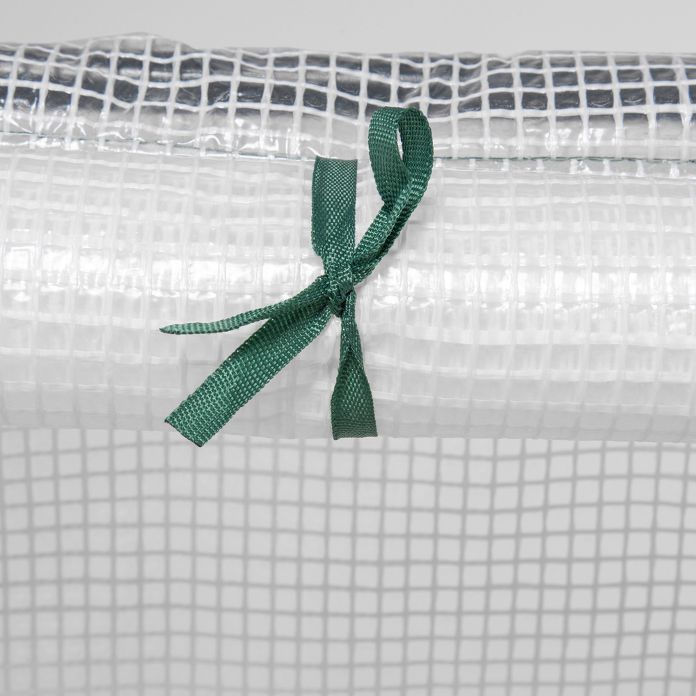 Outsunny Portable Plastic Mesh Cover 5.9 x 2.9ft Greenhouse Image 4