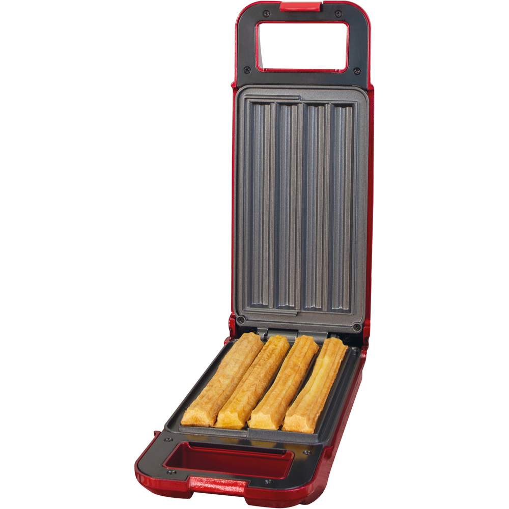 Global Gizmos Red 31cm Churros Maker with Piping Bag Image 1