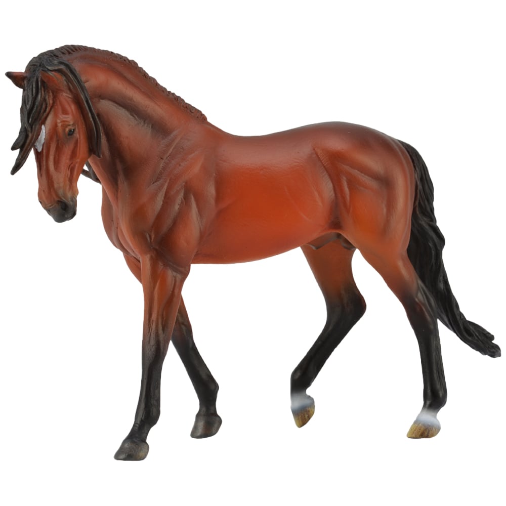 CollectA Andalusian Stallion Horse Toy Brown Image