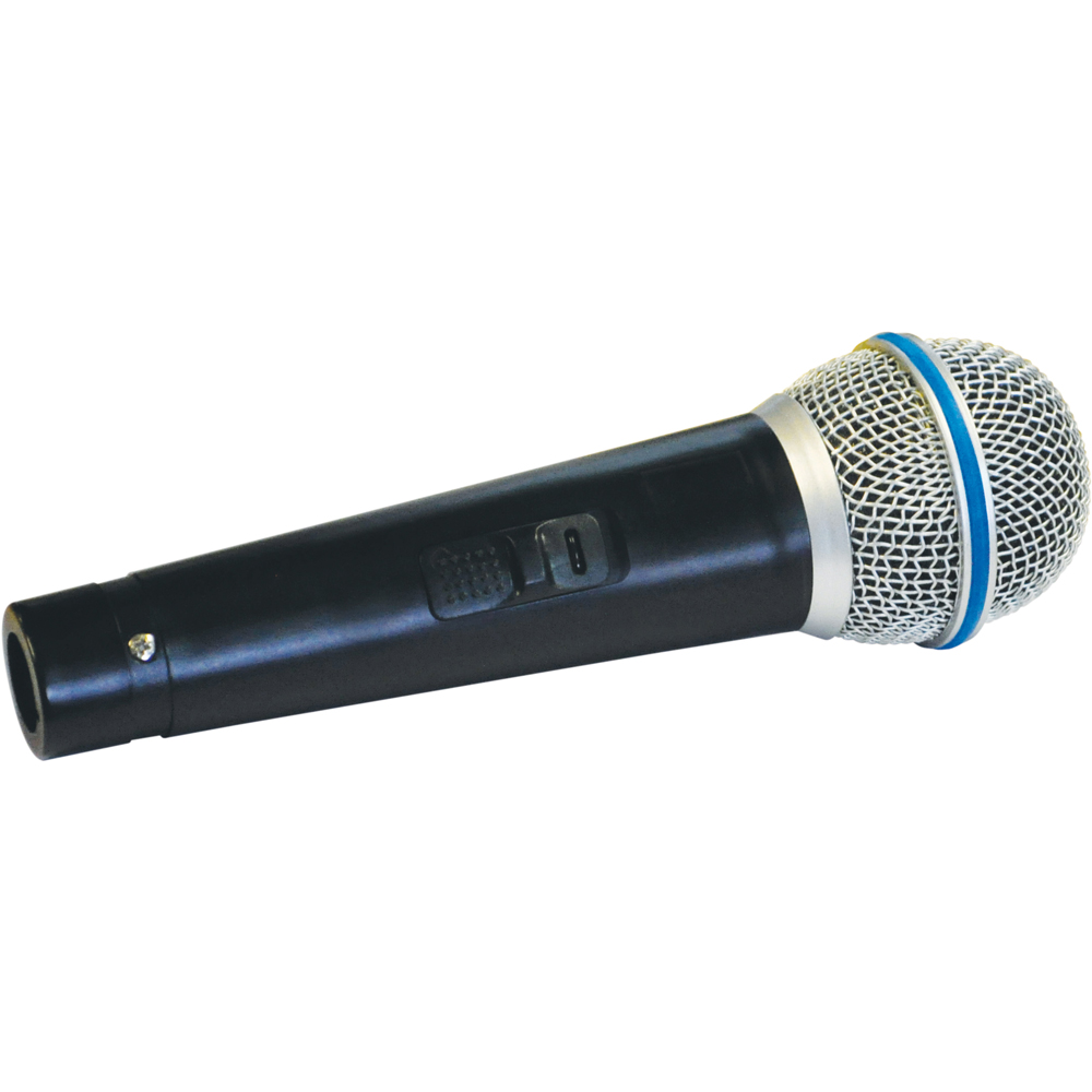 Mr Entertainer Black Dynamic Handheld Karaoke Microphone with Lead Image