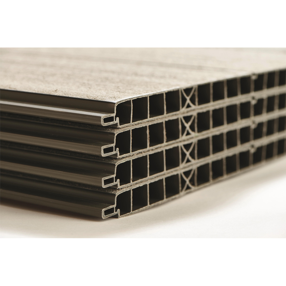 Keter Oakland 1175 Double Door Grey Outdoor Storage Shed Image 8