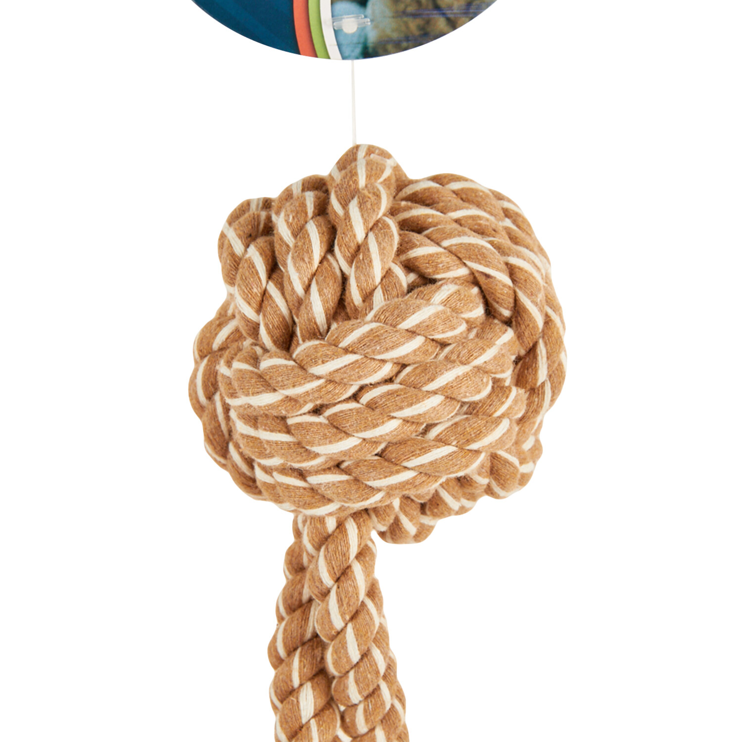 Coffee Wood Rope Dog Toy Image 6