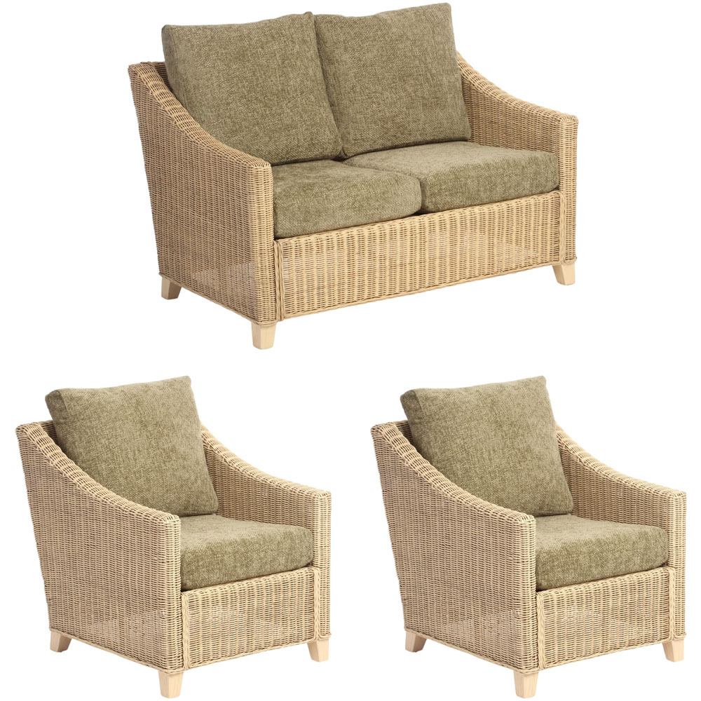 Desser Furniture Dijon 2 Seater Jubilee Sage Suite Image 2