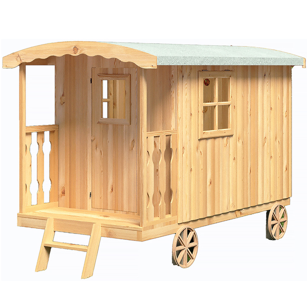 Shire 4 x 8ft Loglap Caboose Image 1