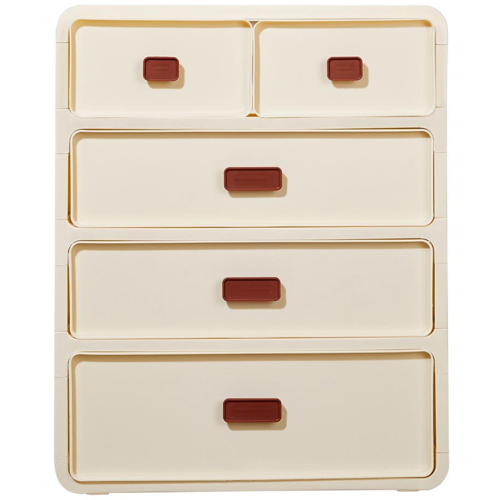 H&O Direct 5 Drawer Storage Organiser Image 1