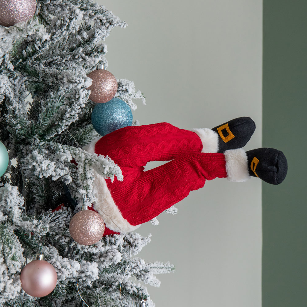 Samuel Alexander Soft Animated Santa Kicking Legs Christmas Decoration 55cm Image 7