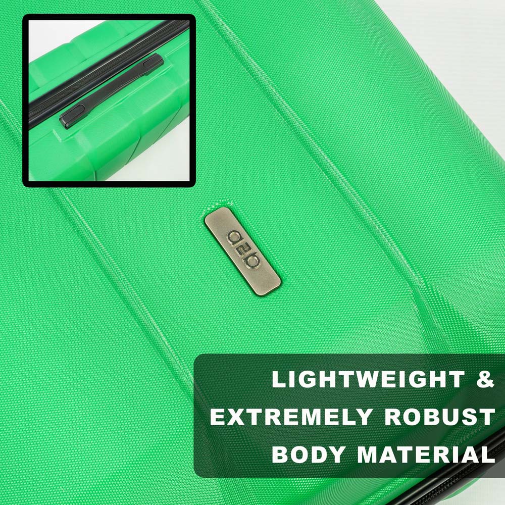 A2B Exodus 30 inch Green Hard Shell Hold Suitcase Image 7