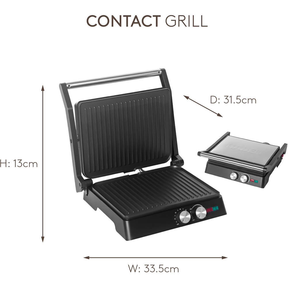 Haden 215451 Black Contact Grill Image 6