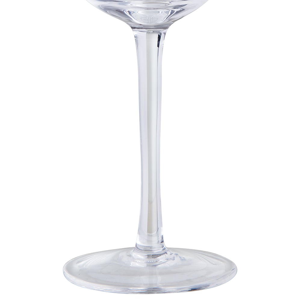 Wilko Silver Rim Wine Glasses 4 Pack Image 4