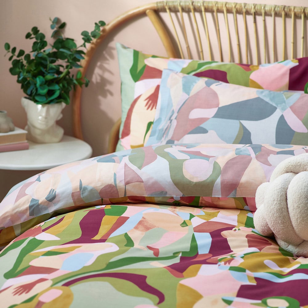 furn. Self Love Double Multicolour Duvet Set Image 3