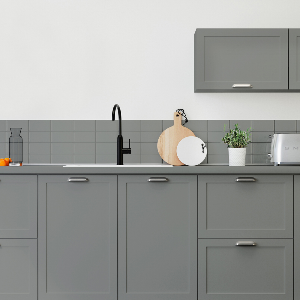 Maison Deco Refresh Kitchen Cupboards and Surfaces Zinc Satin Paint 750ml Image 4